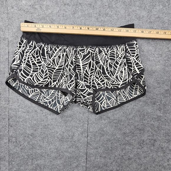 Lululemon Speed Up Shorts Womens 6 Palm Run Lined Athletic Preppy Gym Training - Picture 3 of 8